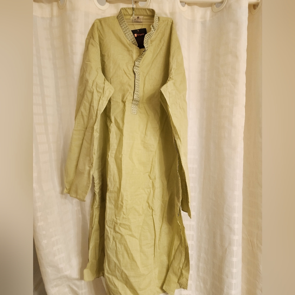 Men's Green Kurta